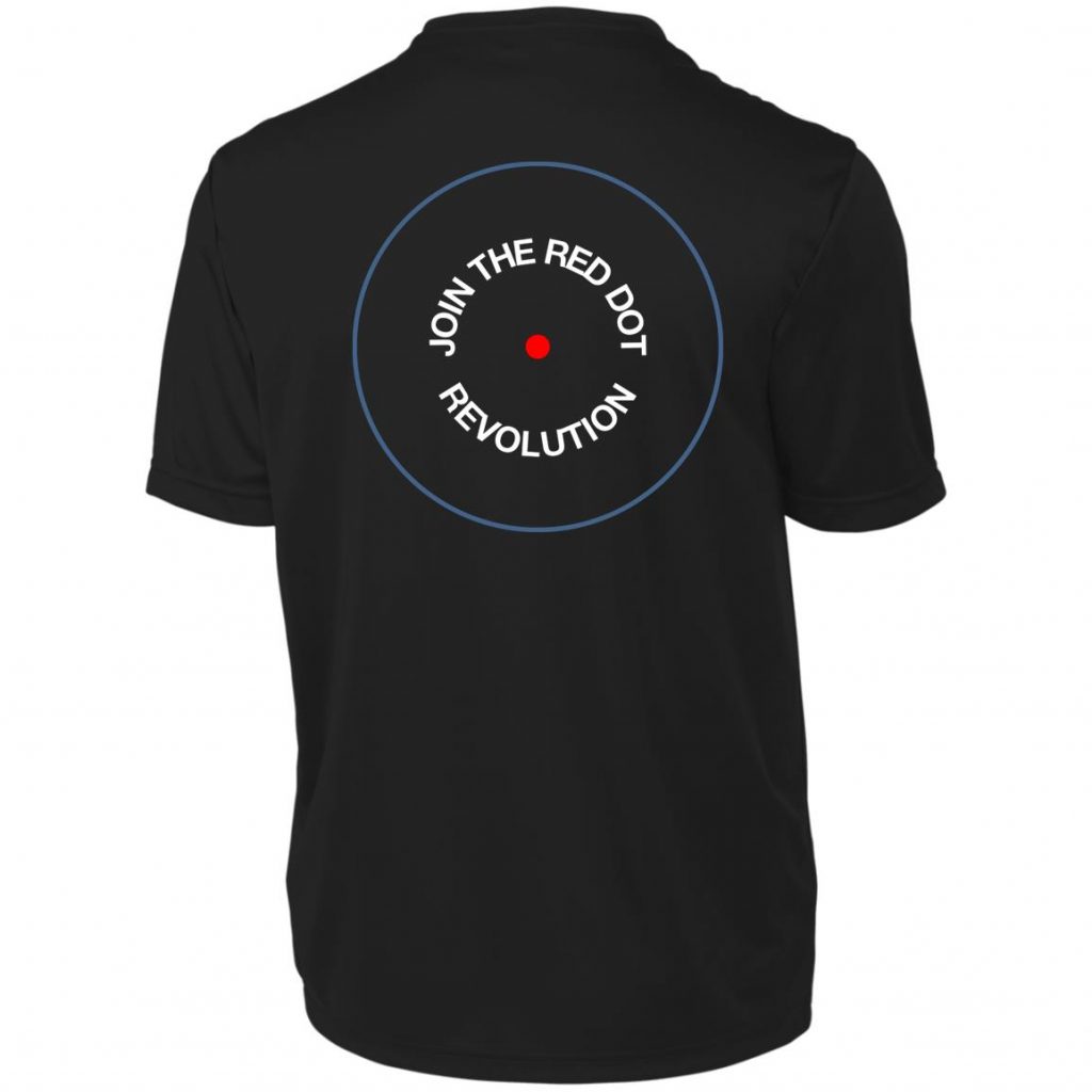 "Join the Red Dot Revolution" Youth Moisture-wicking Tee