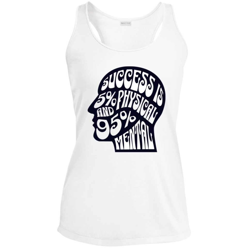 Success is Mental Ladies' Performance Racerback Tank (2 colours)