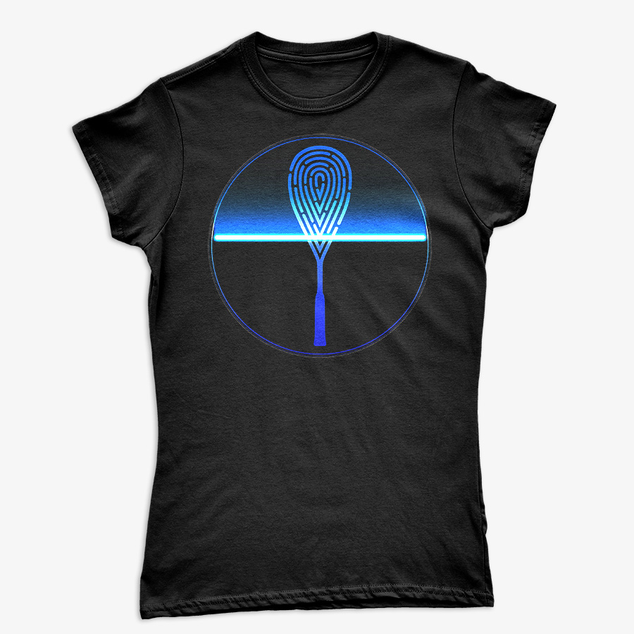 It's who I am - Racquet Scanner Ladies' Softstyle Fitted T-Shirt