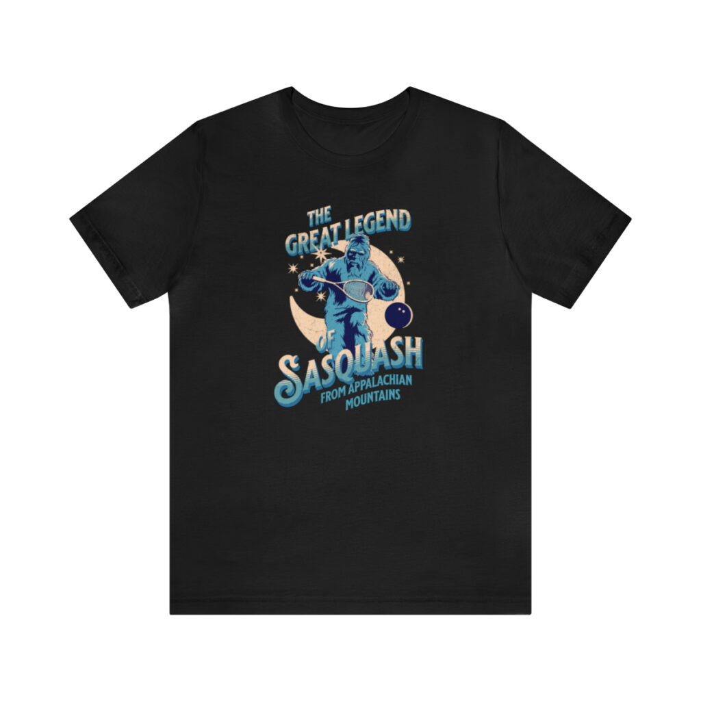 "The Legend of Sasquash" Unisex Jersey Short Sleeve Tee