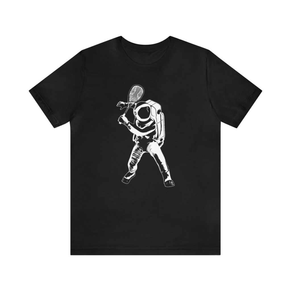Astronaut (Left handed) Unisex Jersey Short Sleeve Tee